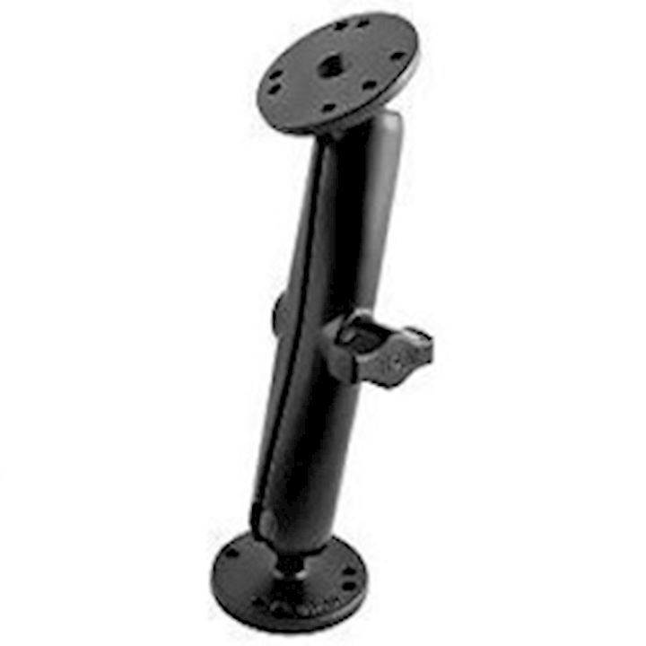 (RAM-B-101-C) Mount with Long 1" Ball Arm with Round Bases